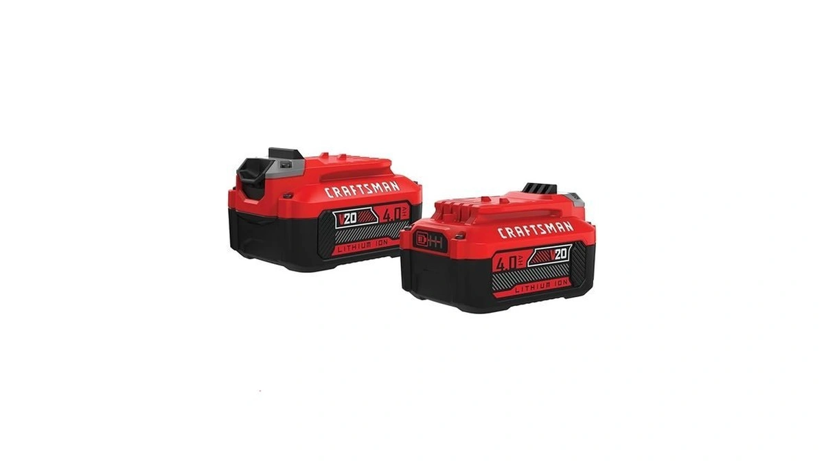 Craftsman V20 4ah Lithium Ion Power Tool Battery 2-pack (cmcb204-2)