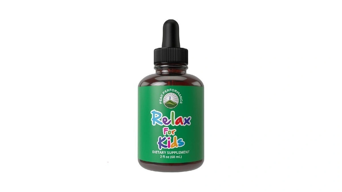 Peak Performance Kids Calm Liquid Drops - Aid For Relaxation,