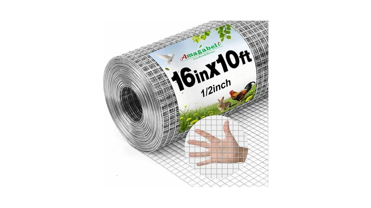 Amagabeli Garden & Home Hardware Cloth Chicken Wire Fence 1/2