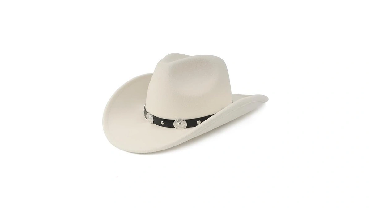 Zylioo Large Felt Cowboy Hat For Men,womens Warm Cowgirl Hat