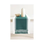 Purpleessences Table Runner - Wide With Dobby Stripe, Heavy Ribbed