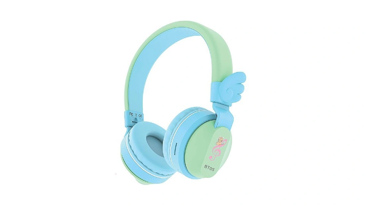 Riwbox Bt05 Bluetooth Kids Headphones Wireless Foldable Headset Over Ear