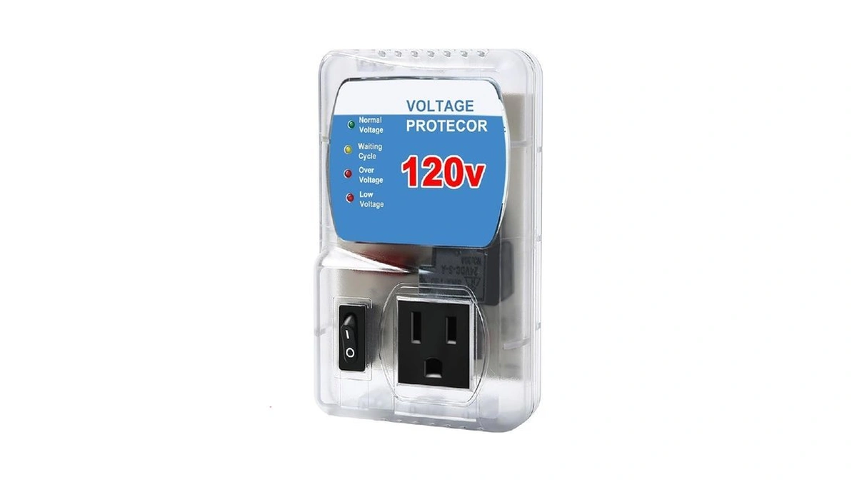 Refrigerator Surge Protector, Single Outlet Voltage Protector For Home Appliances,