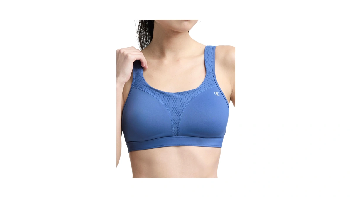 Champion Women's Sports Bra, High-impact, Maximum Support, Breathable, Moisture-wicking Fabric,