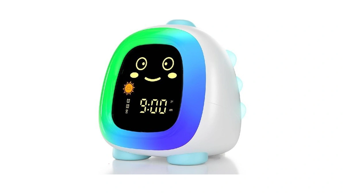 Alarm Clock For Kids, Kids Night Light With 3 Brightness