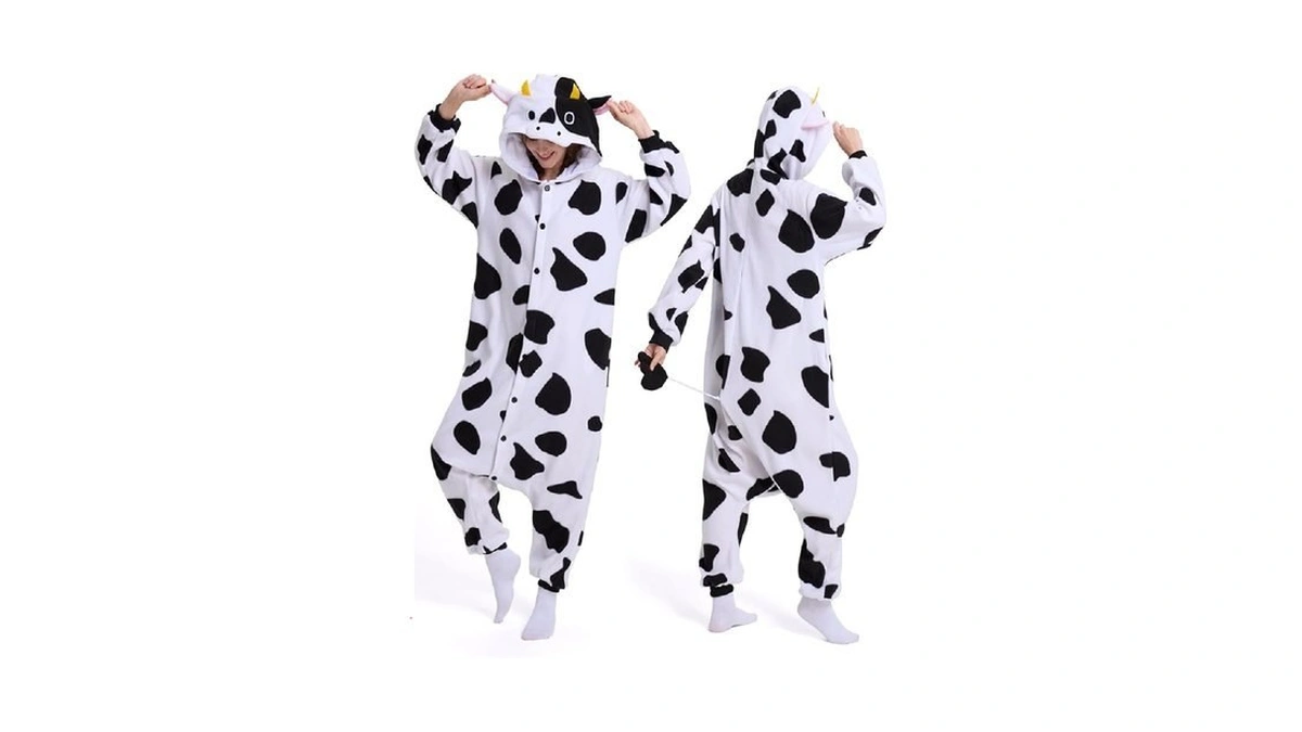 Rdsptbek Cow Onesie Adult - Animal Onesies Pajamas For Women