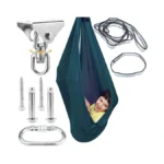 Sensory Swing For Kids With 360° Swivel Hook, Saggy-resistant Double-layer