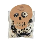 Mud Pie Felted Halloween Fill, Skull, Bag Approx: 6" X