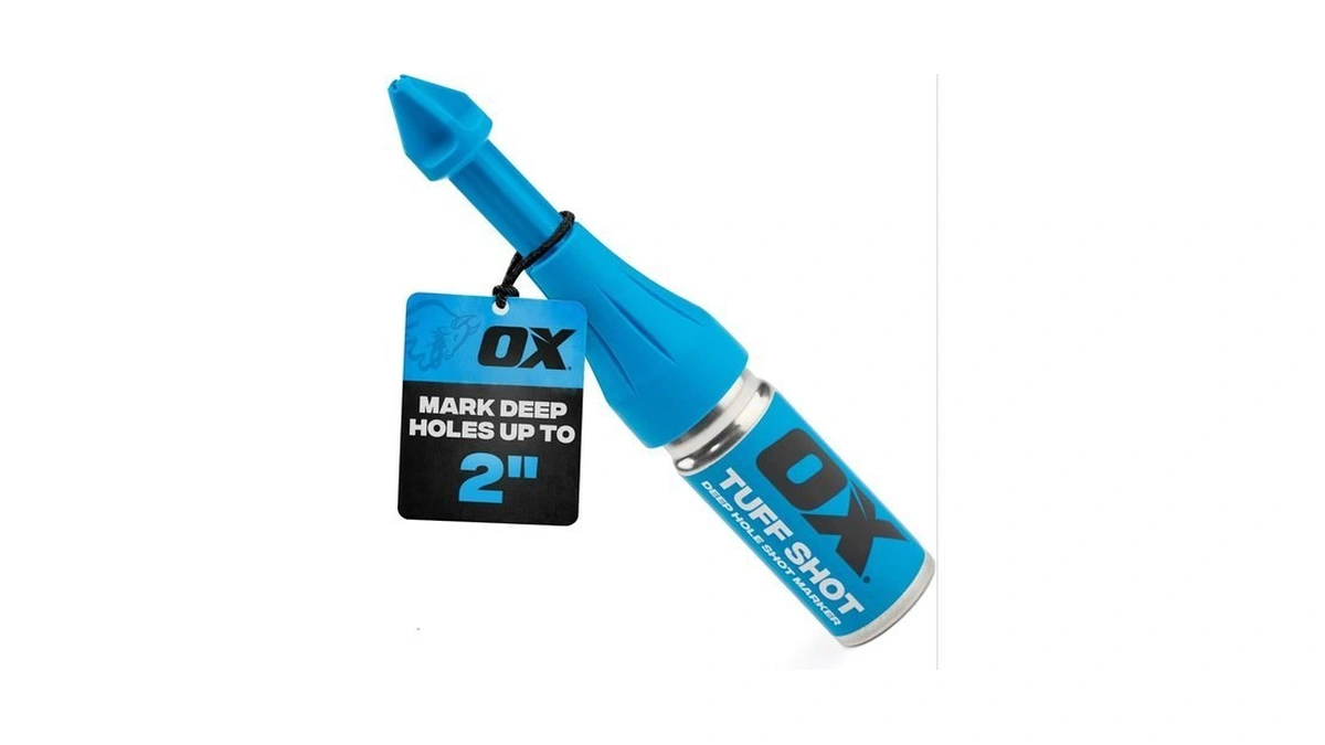 Ox Tools Tuff Shot Deep Hole Marker Chalk Powder Shot