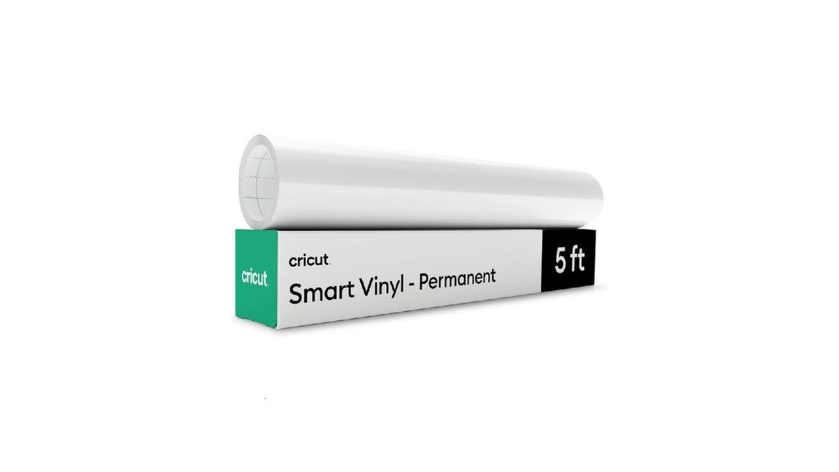 Cricut Smart Permanent Vinyl, White (13in X 5ft) - For