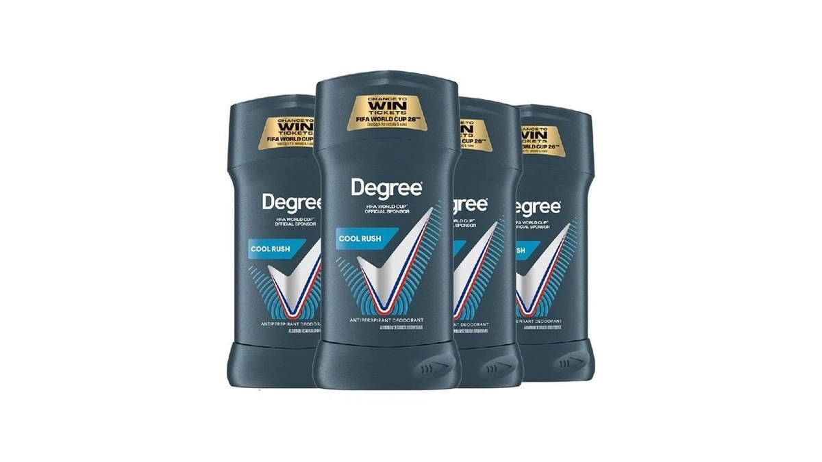 Degree Men Advanced Protection Antiperspirant Deodorant Cool Rush 4 Count