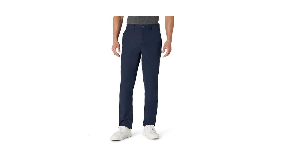 Amazon Essentials Men's Commuter Pants, Navy, 29w X 34l