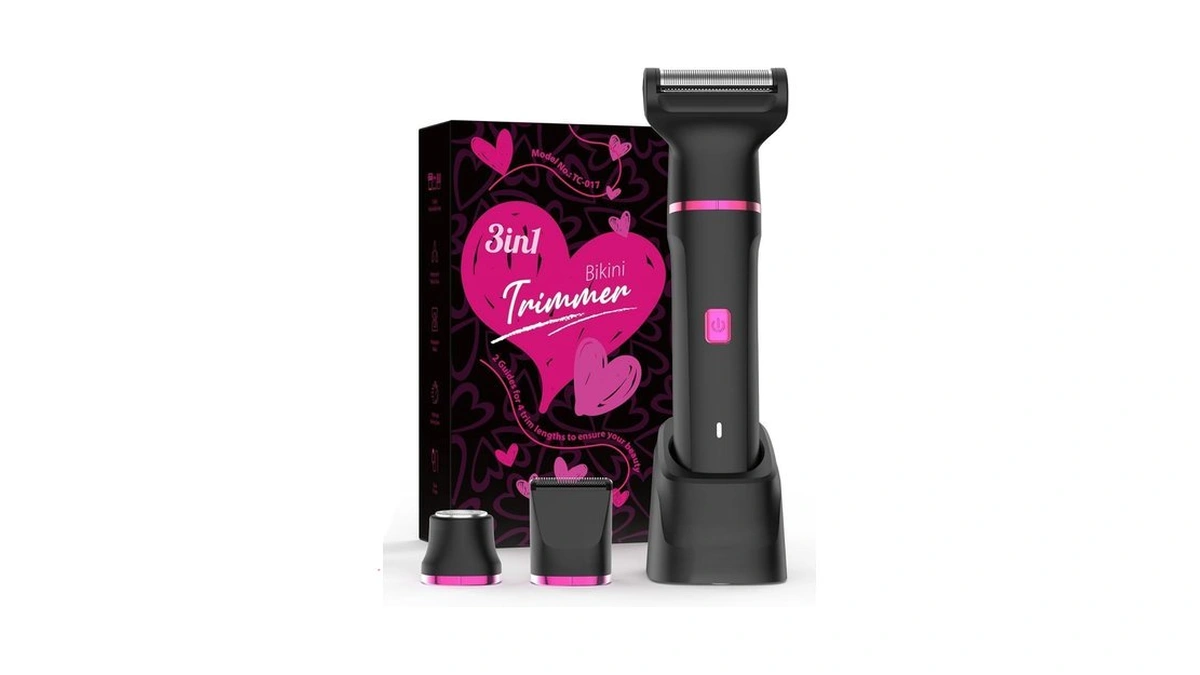 Bikini Trimmer For Women - Waterproof Wet & Dry Electric