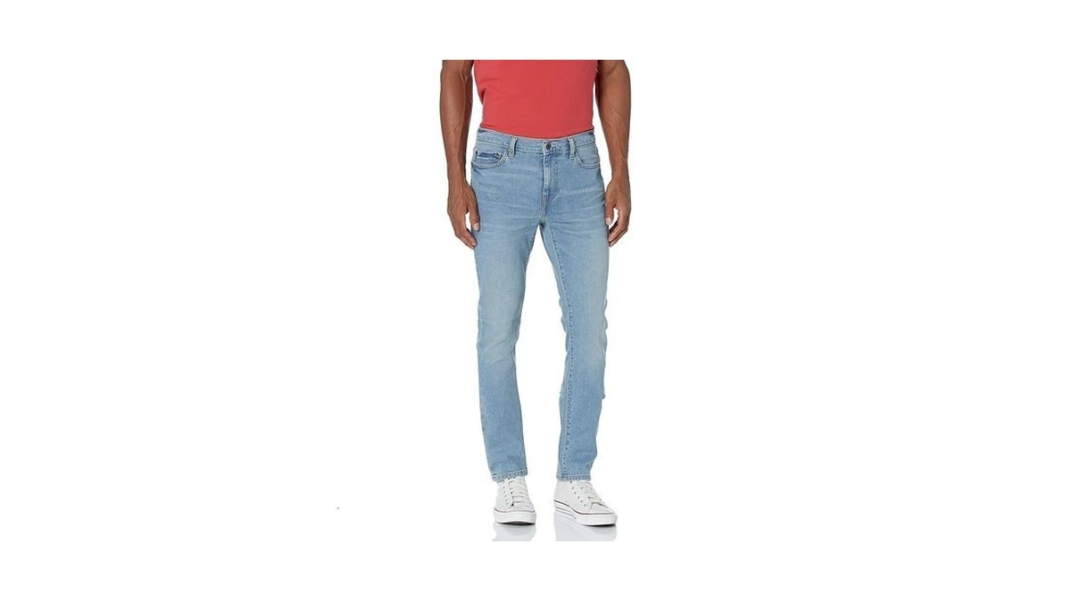 Amazon Essentials Men's Skinny-fit Comfort Stretch Denim Jeans - Discontinued