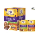 Wellness Healthy Indulgence Shreds Variety Pack Adult Wet Cat Food,