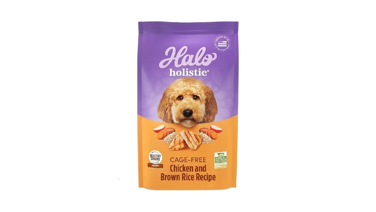 Halo Holistic Dog Food Cage Free Chicken & Brown Rice