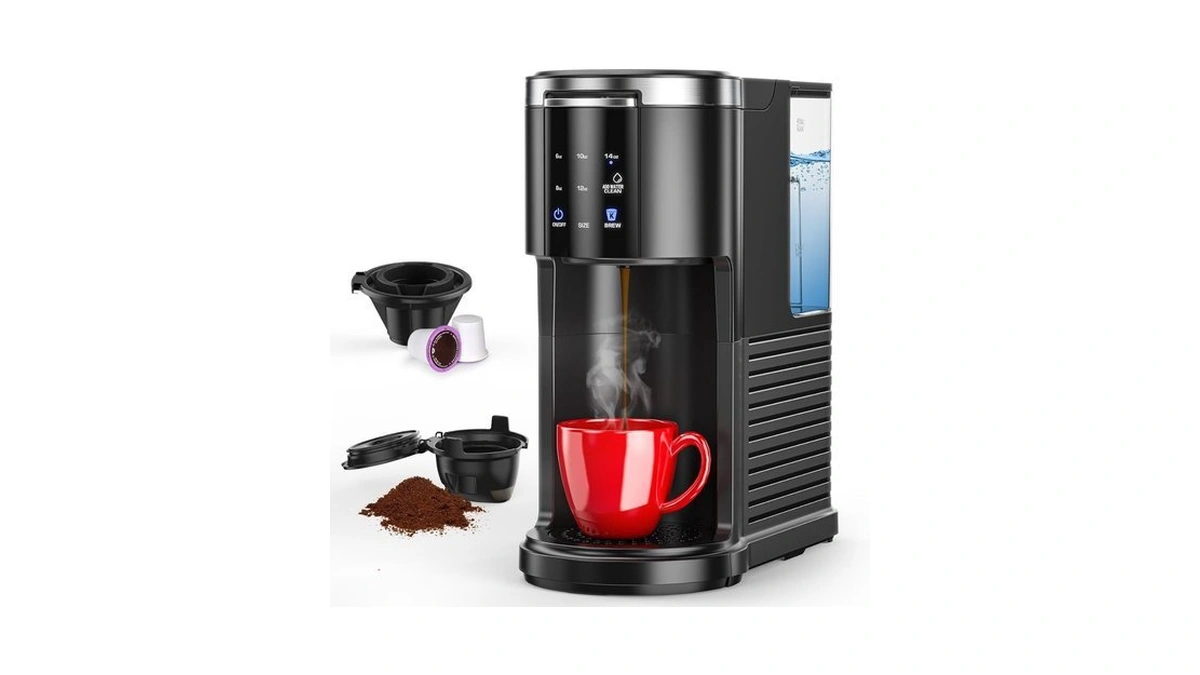 Cowsar Commercial Single Serve Coffee Maker, K Cup Coffee Brewer