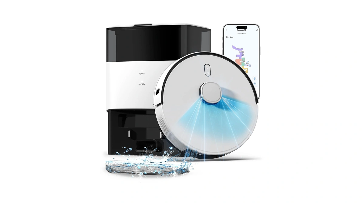 Fixr T30+ Self Emptying Robot Vacuum & Mop Combo With