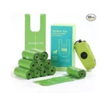 Dog Poop Bags With Handles 10 Rolls, 120 Counts Pine