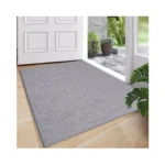 Dovfa Ultra Thin Indoor Door Mat, Gray Doormat Inside Entrance,