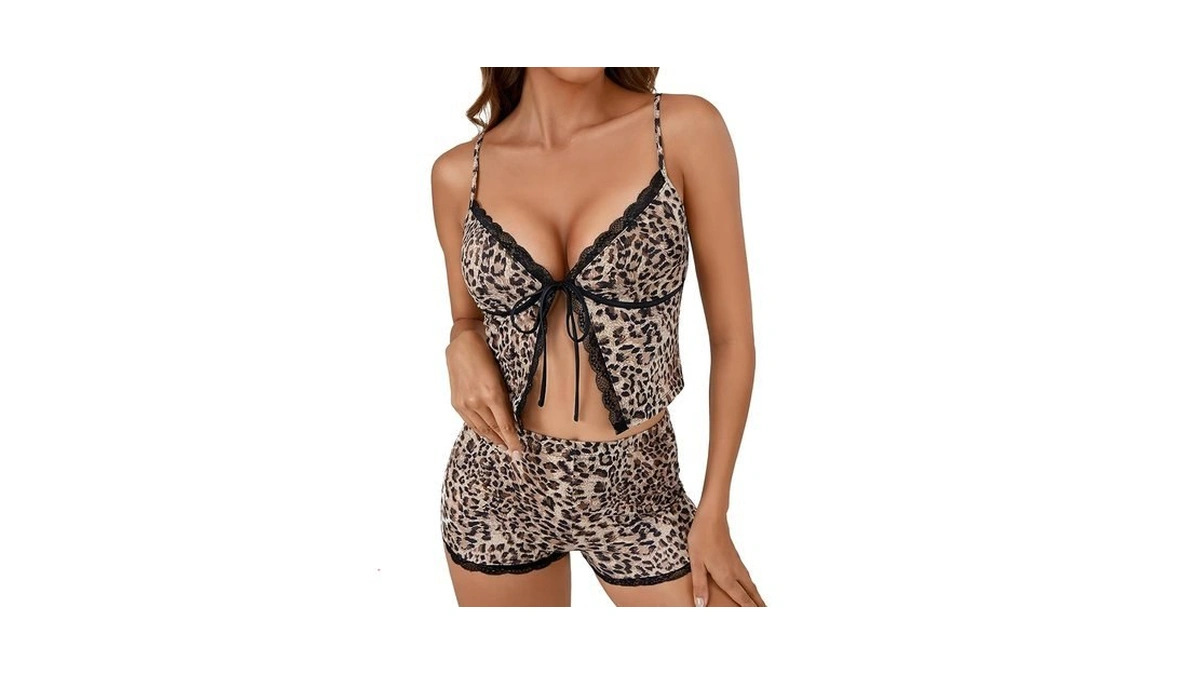Kifoven Sexy Lingerie For Women Pajamas Set 2 Piece Lace