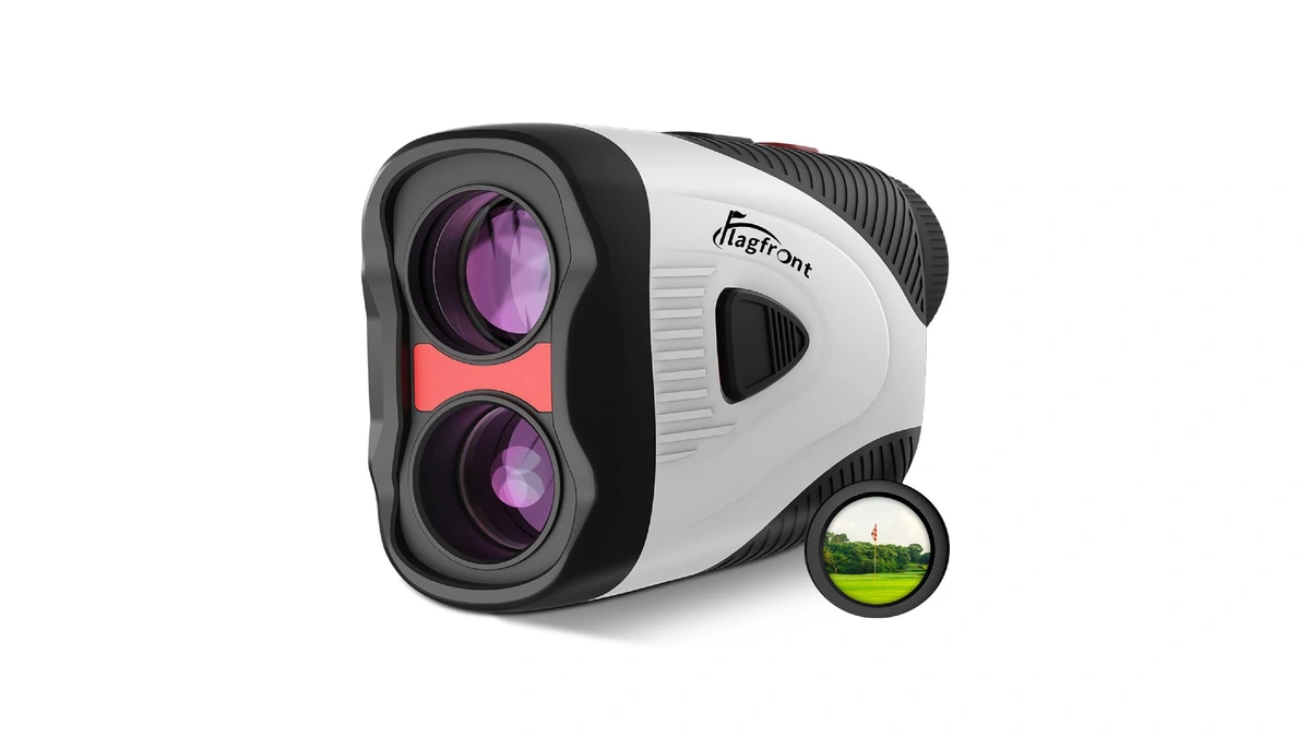 Flagfront Golf Rangefinder With Slope & Magnet, 1000y Range Finder