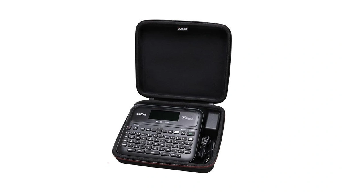Ltgem Case For Brother P-touch Pt-d610bt/pt-d410/pt-d460bt/ptd600/ptd400ad Business Professional Connected Label