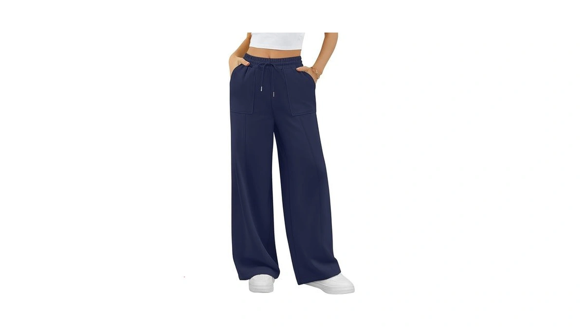 Alimasha Sweatpants Women Baggy Wide Leg Lounge Casual Pajama Sweat