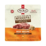 Primal Freeze Dried Raw Dog Food Nuggets, Beef, Complete &