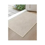 Color&geometry Small Ultra Thin Indoor Door Mat, Machine Washable Front