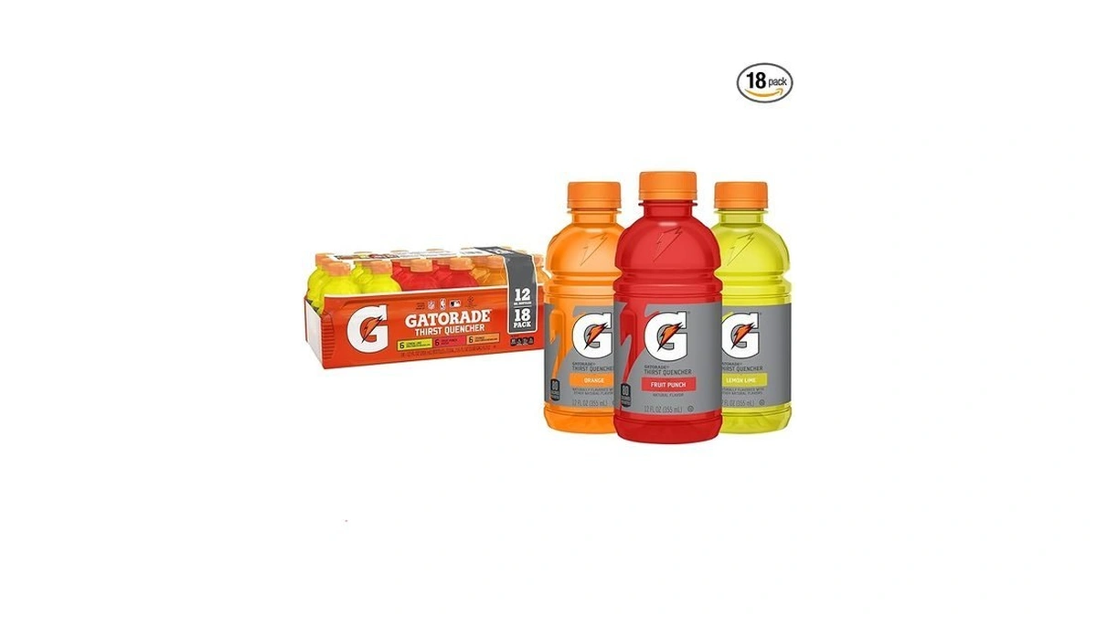 Gatorade Thirst Quencher Sports Drink, Variety Pack, 12 Fl Oz