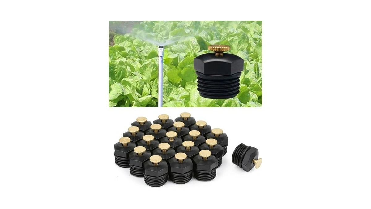 20 Pcs Drip Sprinkler Nozzles For Garden Irrigation, 1/2 Inch