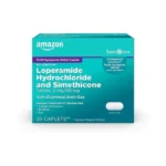 Amazon Basic Care Loperamide Hydrochloride 2 Mg And Simethicone 125