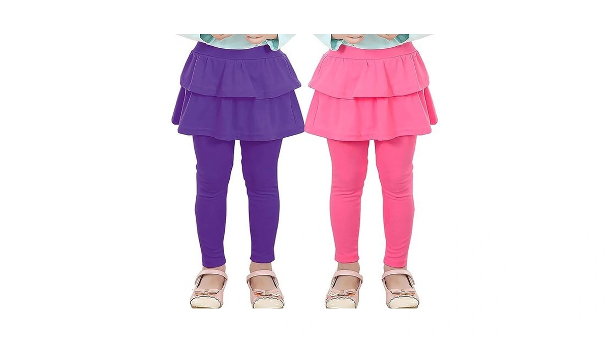 Rieket Girls School Uniform Pants Warm Stretchy Athletic Leggings With