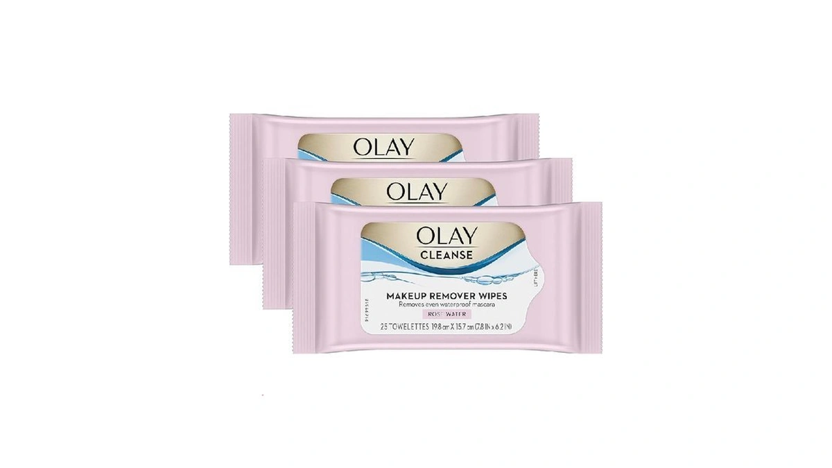 Olay Cleanse Makeup Remover Cleansing Face Wipes, Daily Facial Towelettes,