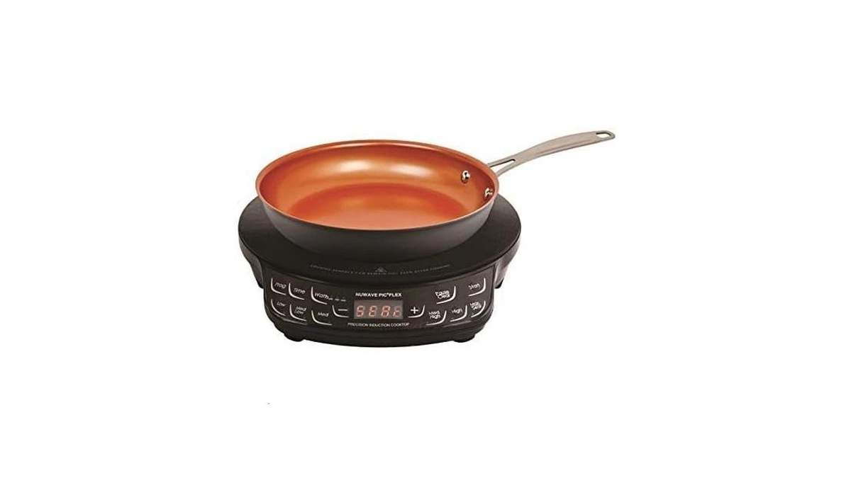 Nuwave Pic Flex With 9-inch Anodized Duralon, Non-stick Fry Pan,
