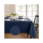 Elrene Home Fashions Continental Solid Texture Water, Stain & Wrinkle