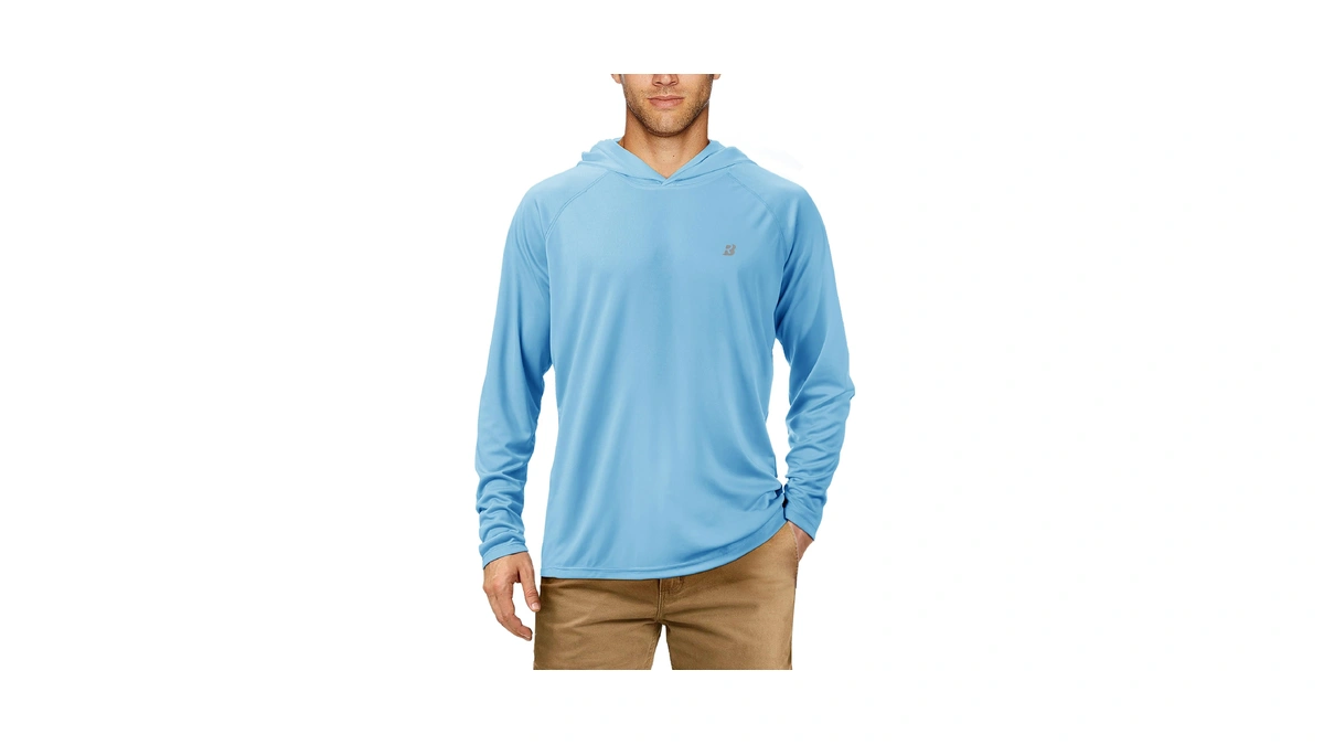 Roadbox Upf 50+ Fishing Shirts For Men Long Sleeve Sun