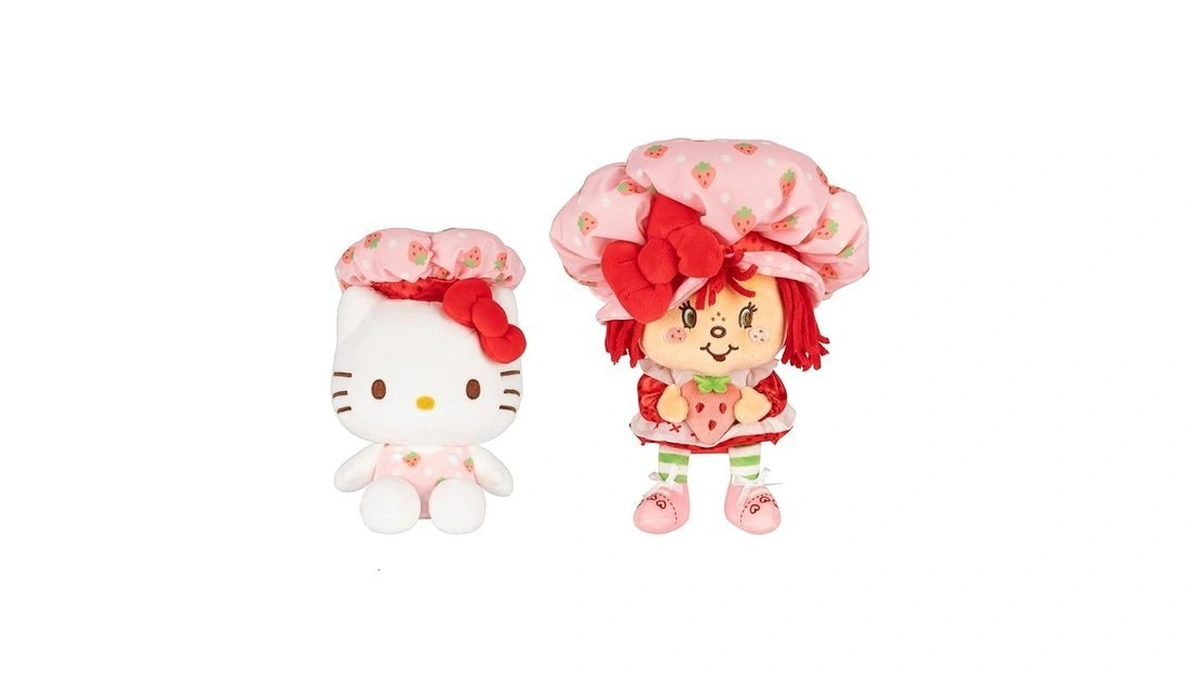 Hello Kitty® - 8-inch Strawberry Shortcake X Hello Kitty® Plush