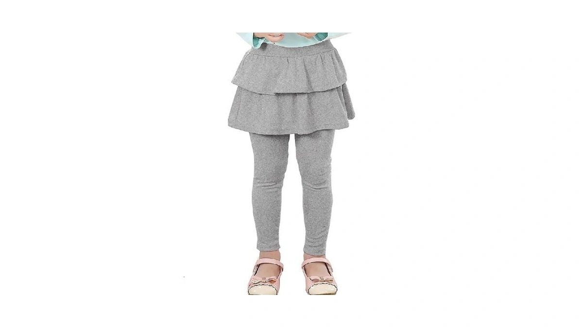 Rieket Girls School Uniform Pants Warm Stretchy Athletic Leggings With