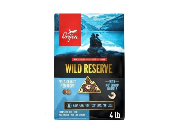 Orijen Wild Reserve Dry Dog Food Wild-caught Fish Recipe 4lb