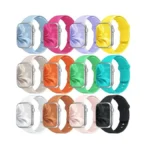 12 Pack Sport Bands Compatible With Apple Watch Band 38mm