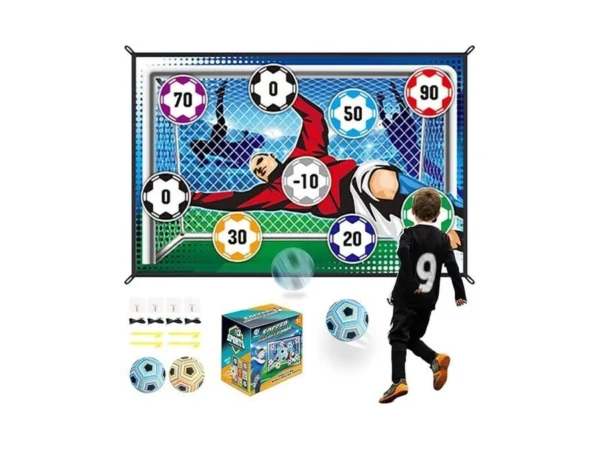 Anehono Soccer Ball Game Mat Set, Sticky Soccer Ball Indoor