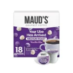 Maud's Vanilla Ube Flavored Coffee Pods, 18 Ct, Medium Roast