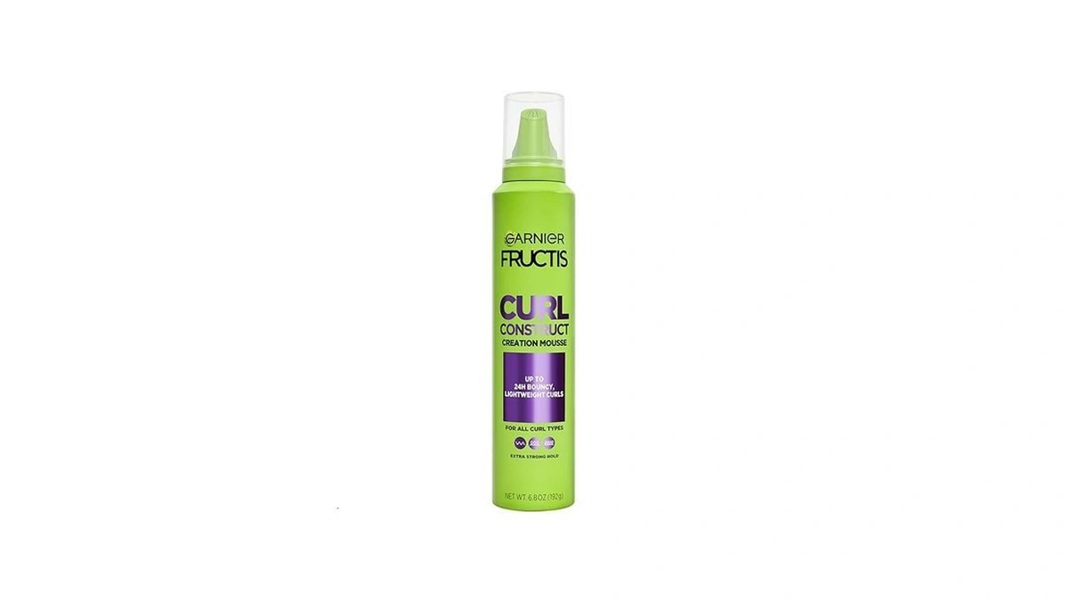 Garnier Fructis Curl Construct Creation Mousse, Curl Activator Provides Frizz