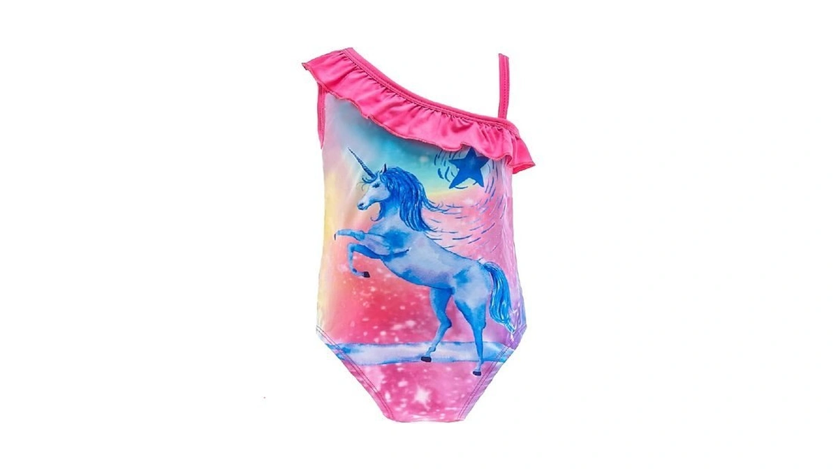 Dressy Daisy Girls Unicorn One Piece Bathing Suit Swimsuit Swimwear