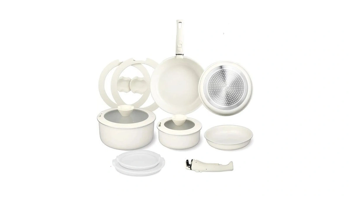 Ray Bear 13 Pcs Pots And Pans Set, Nonstick Cookware