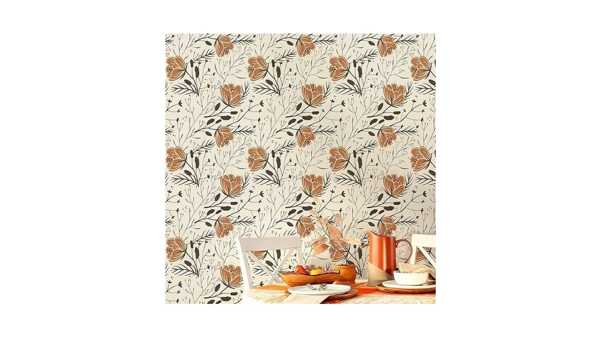 Walanz 17"x118" Peel And Stick Wallpaper For Renter Friendly, Removable