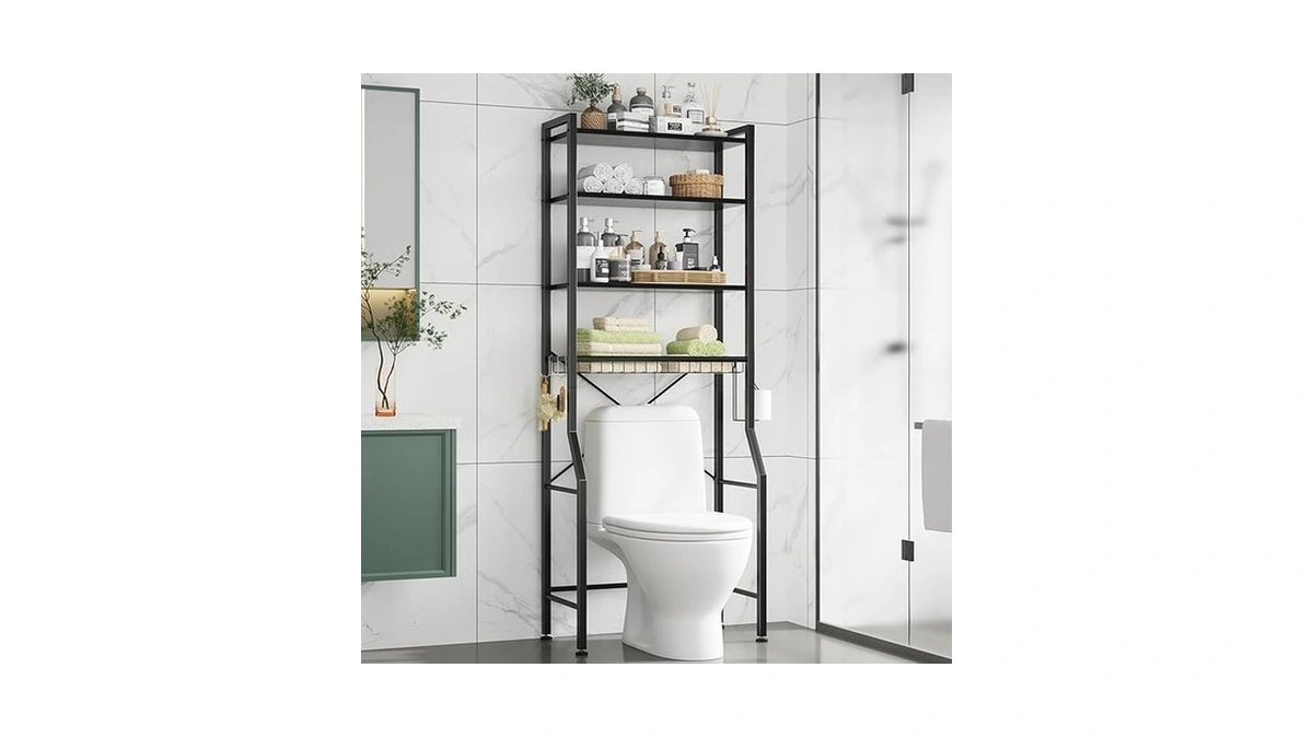 Dumos Over-the-toilet Storage Rack 4-...
