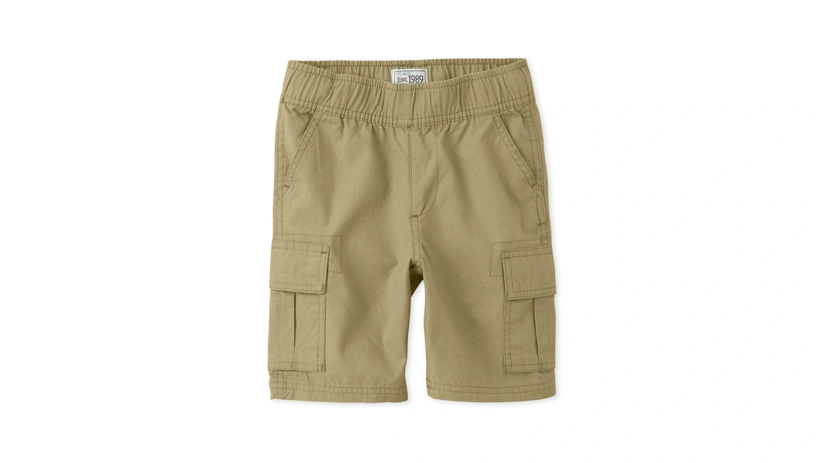 The Children's Place Boys Pull On Cargo Shorts,flax Single,5s